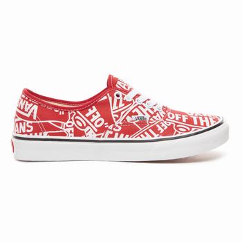 Damske Tenisky Vans Otw Repeat Authentic Červené/Biele VA67SQYLK